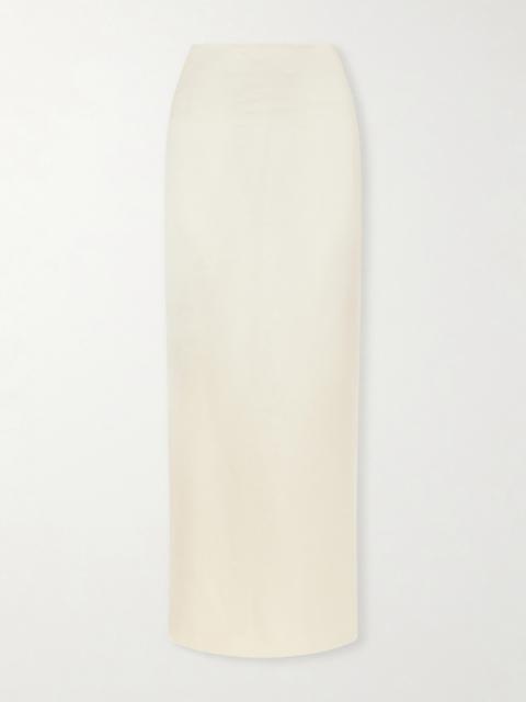 Bartelle Silk-satin Maxi Skirt
