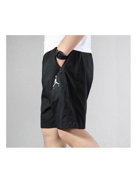 Air Jordan Flying Man Small Logo Basketball Sports Shorts Black AV3210-010