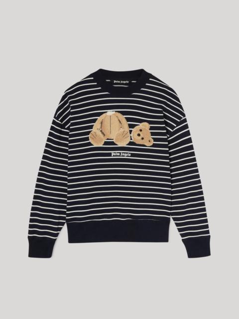 STRIPED BEAR SWEATSHIRT