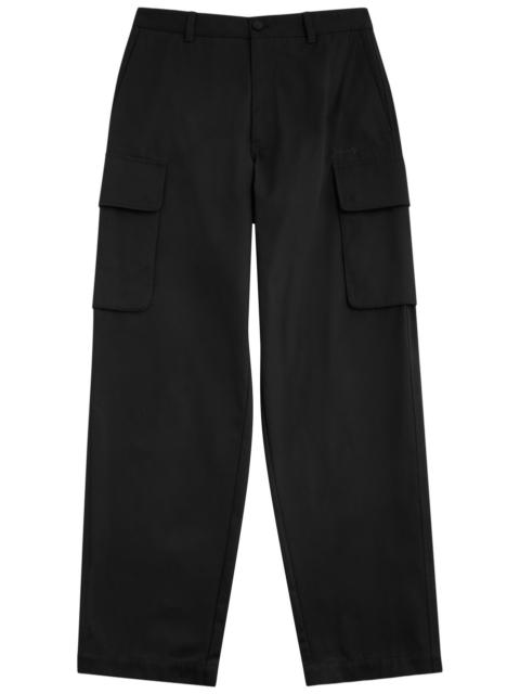 Givenchy Straight-leg Cotton Cargo Trousers