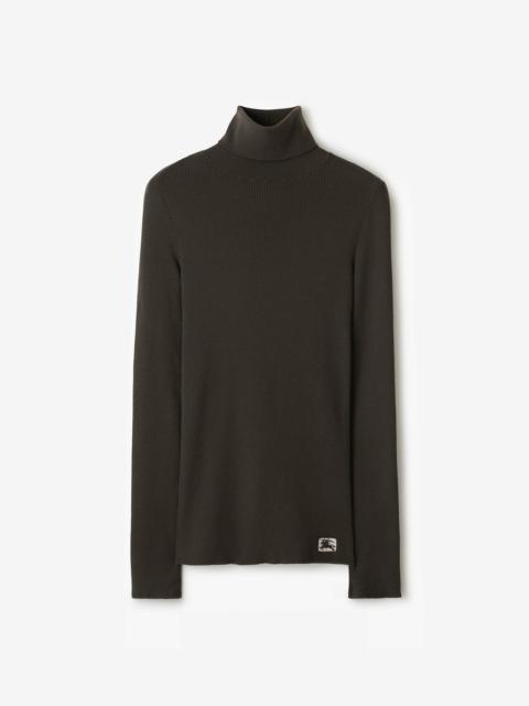 EKD Motif Wool Blend Sweater