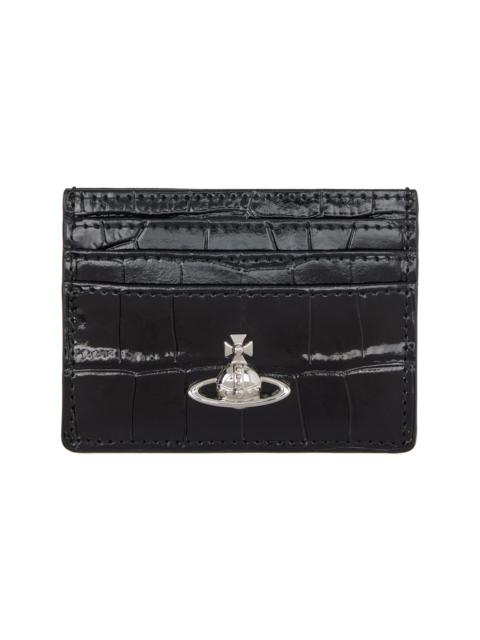 Black Flat Card Holder