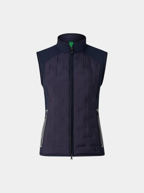Lina hybrid vest in Navy blue