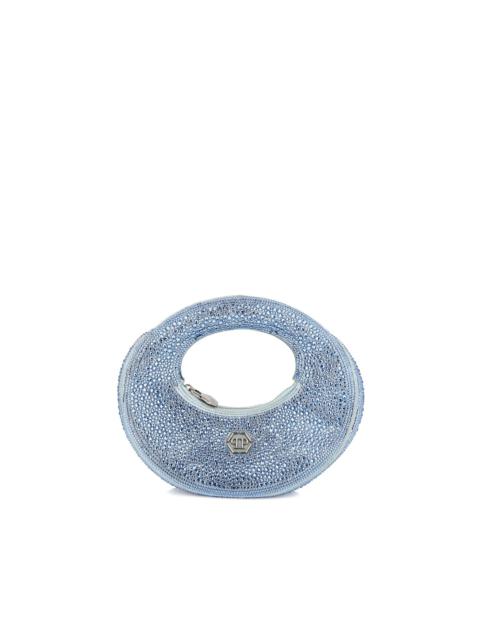 crystal-embellished mini bag