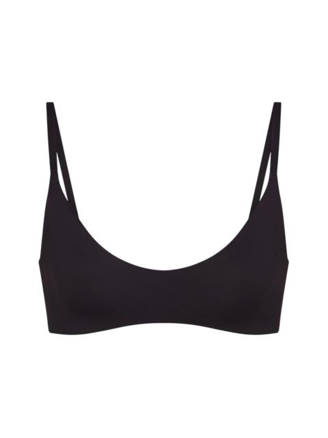 Nike x SKIMS Women's Matte Micro Scoop Bra Obsidian