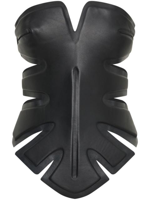 Padded Leaf corset top