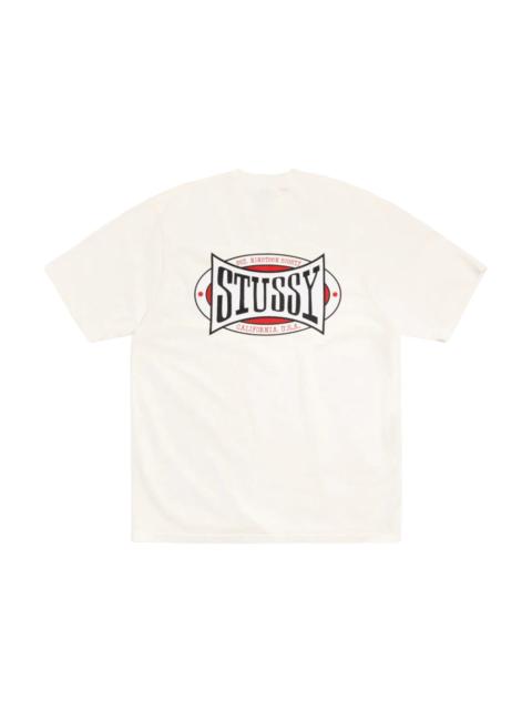 Stussy Champion Oval Pigment Dyed Tee Natural