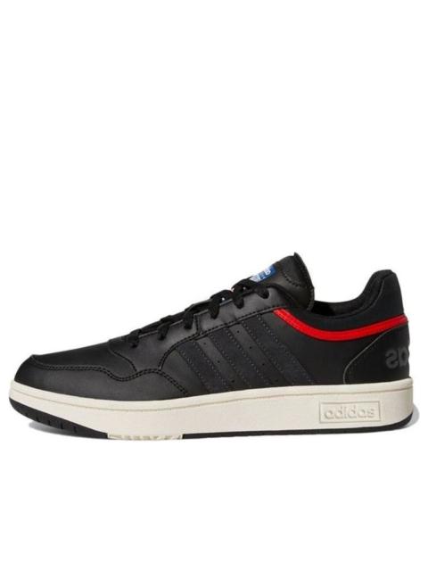 adidas neo Hoops 30 Wear-resistant Low Tops Casual Skateboarding Shoes Black GZ1347