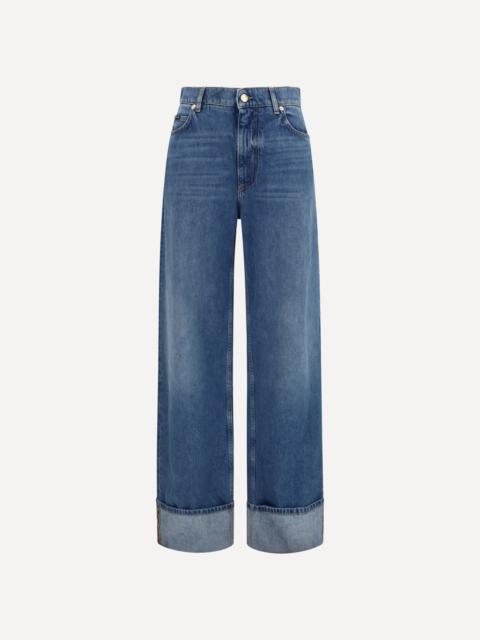Straight-leg five-pocket Jeans