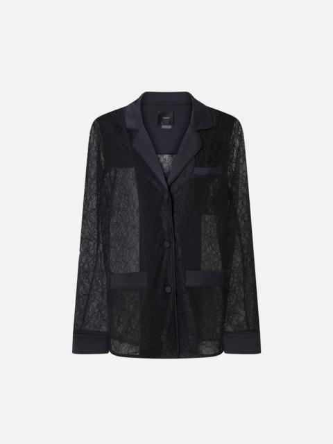 LACE AND SATIN JACKET