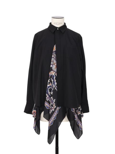 Suiting x Paisley Print Shirt