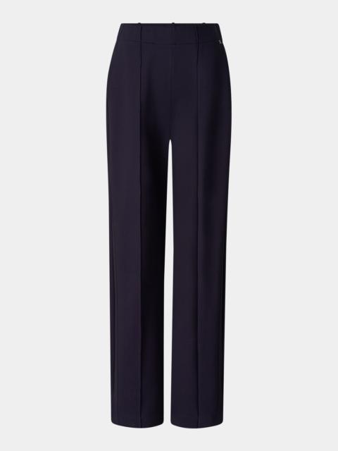 Penny jersey pants in Navy blue