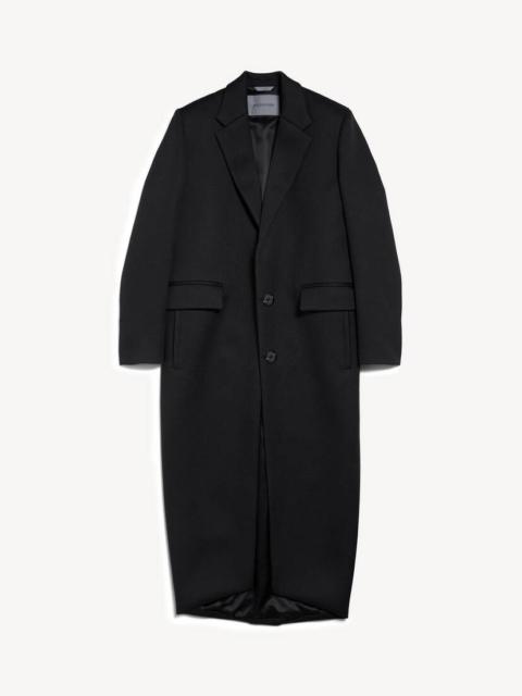 Women's Long Sack Coat in Black