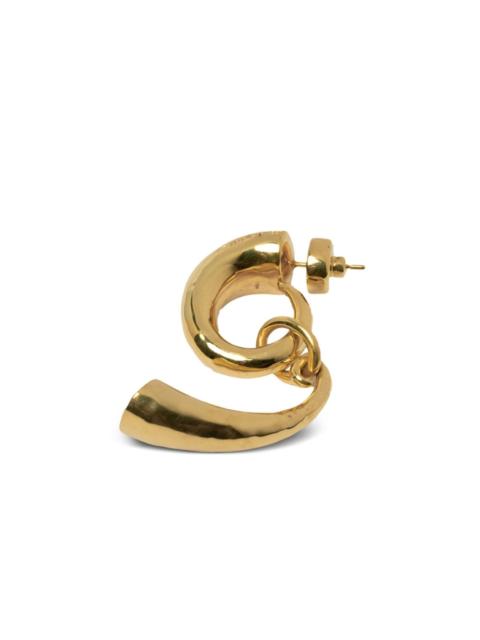 Horn Pendant earring