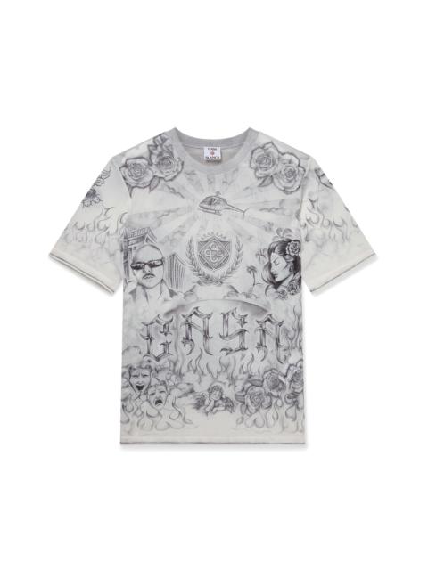 Tattoo Mesh Top | Casablanca Paris