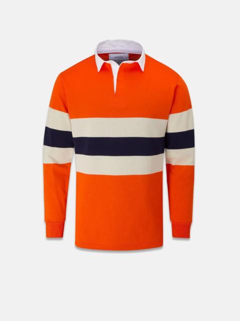 Men's Gloverall x AWMS Rugby Shirt Orange
