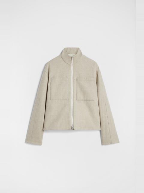Felt Wool Padded Blouson