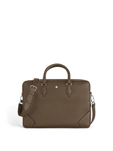 MEDIUM BRIEFCASE IN GRAIN LEATHER