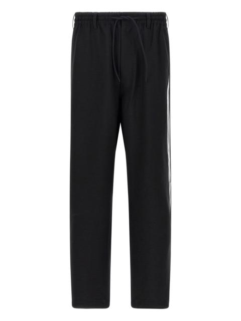 side-stripe drawstring trousers