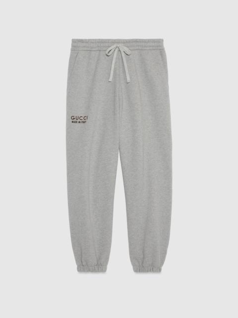 Cotton sweatpant with print