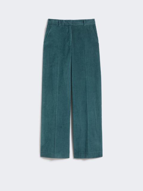 TANIA Wide-leg corduroy trousers