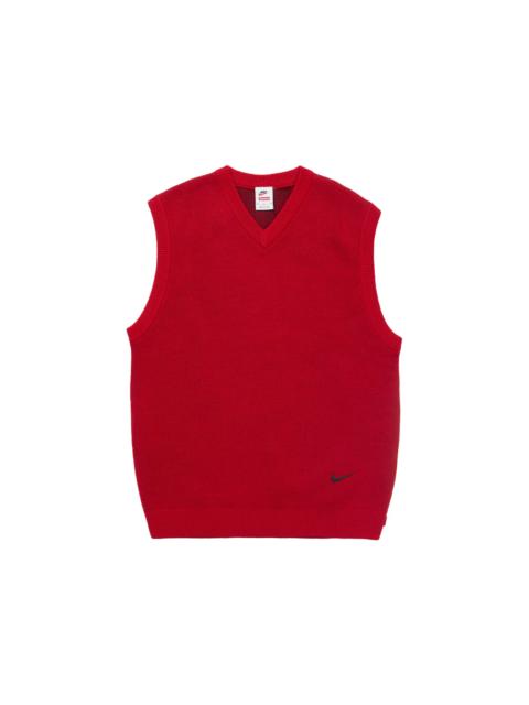 Supreme Nike Sweater Vest Red
