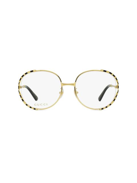 round frame glasses