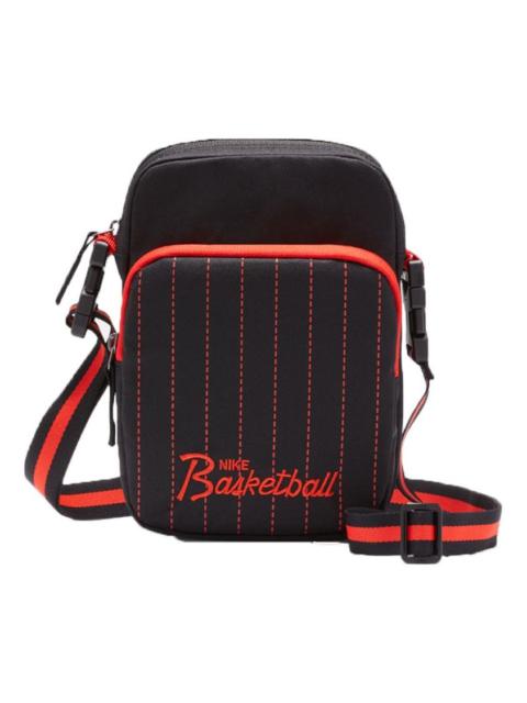 Nike Basketball Heritage Crossbody Bag 'Red Black' DD7234-010