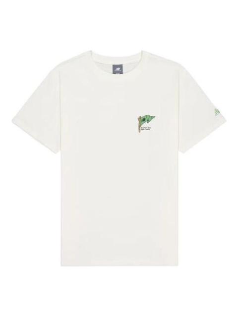 New Balance Flag Graphic T-Shirt 'White' AMT41361-CIC