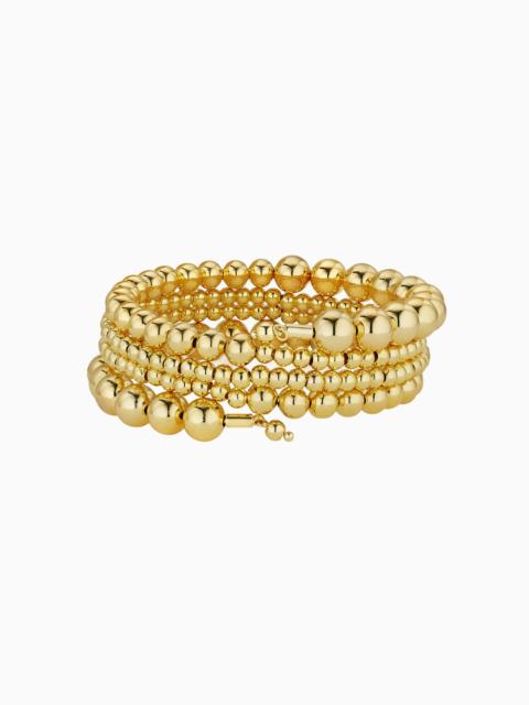 Jennifer Miller 14k Gold Beaded Bracelet