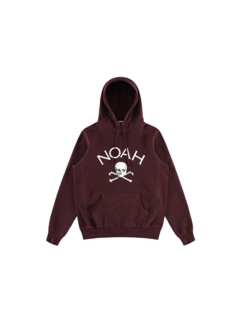 Noah Jolly Roger Hoodie Burgundy Heather