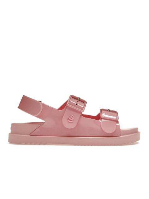 Gucci Mini Double G Sandal Pastel Pink Rubber