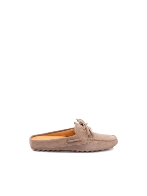 Glove Gommino lace-up mules