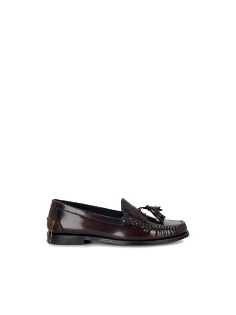 Sophie tassel leather loafers