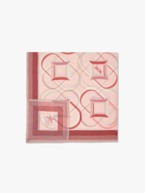 Diamond Monogram Wool Shawl