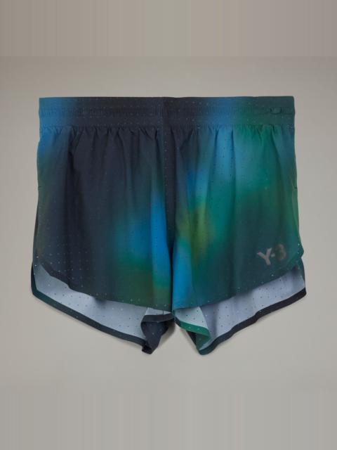 Y-3 Allover Print Running Shorts