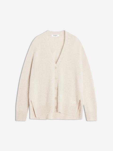 MERINO WOOL LONG CARDIGAN