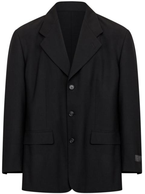 logo-appliqué jacket