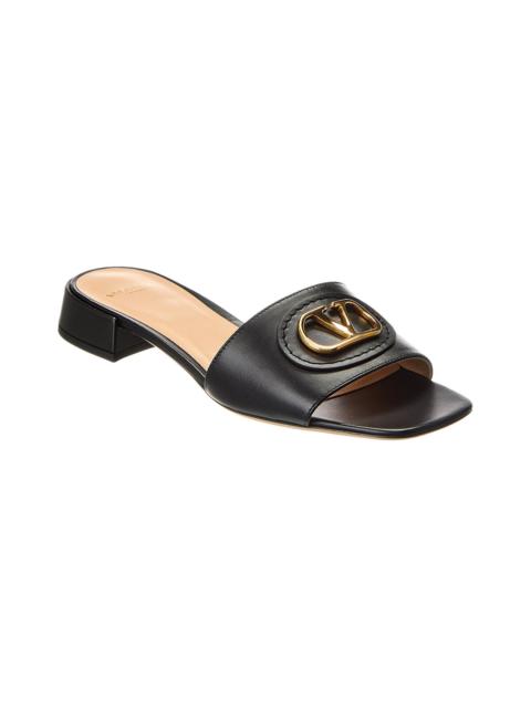 Valentino VLogo Signature Leather Sandal