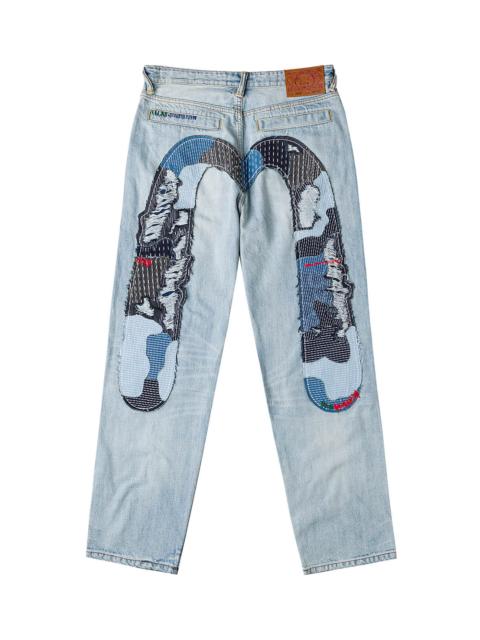 Daicock Sashiko Patchwork Jeans #2038