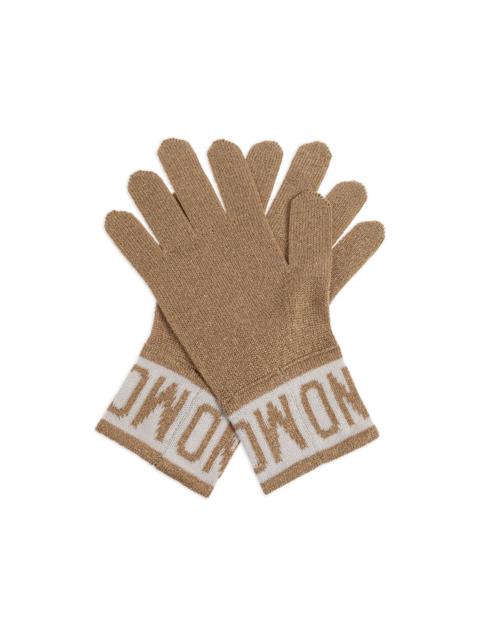 cuff logo-detail gloves