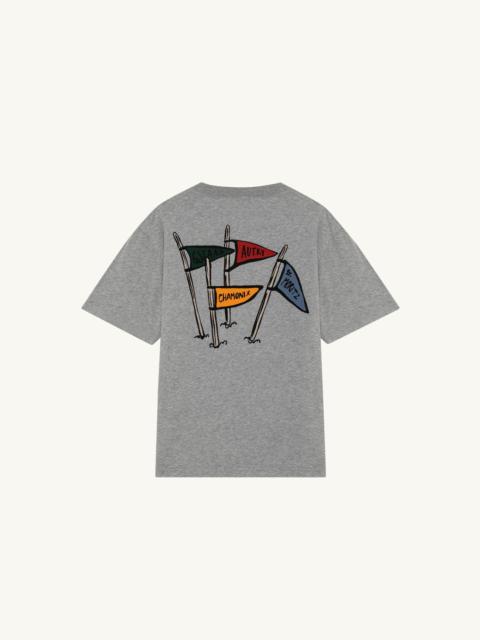 UNISEX FLAGS BACK GRAPHIC TEE