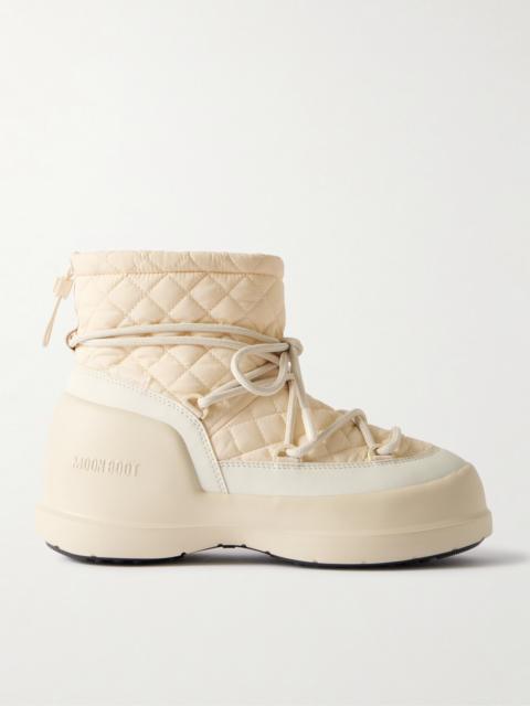 Mezzaluna Mid Rubber And Quilted Shell Snow Boots
