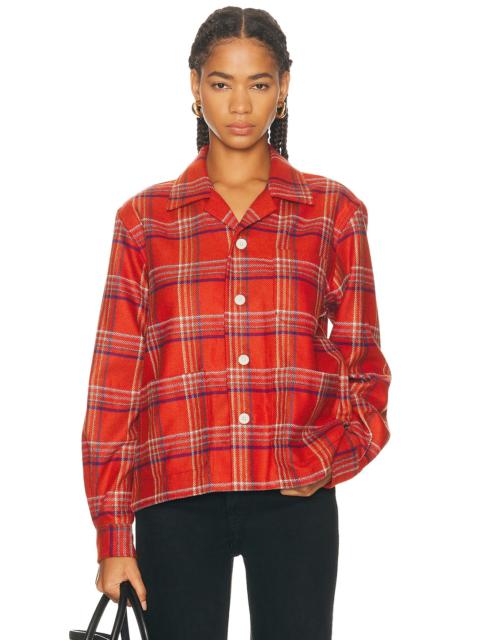 Gable Plaid Overshirt