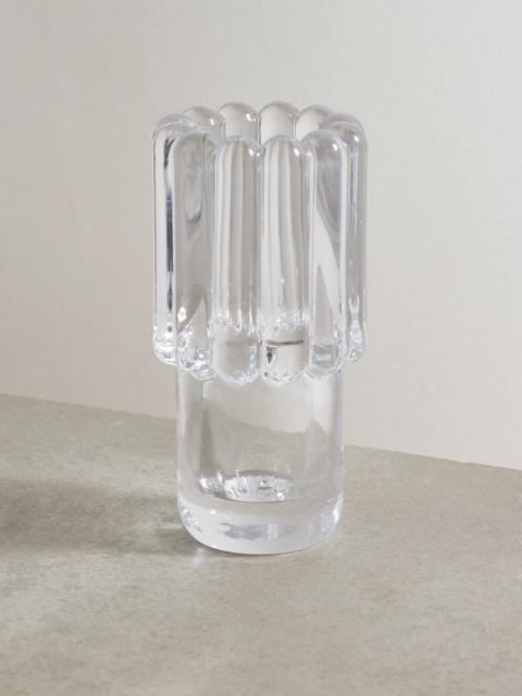 Press Medium Glass Vase