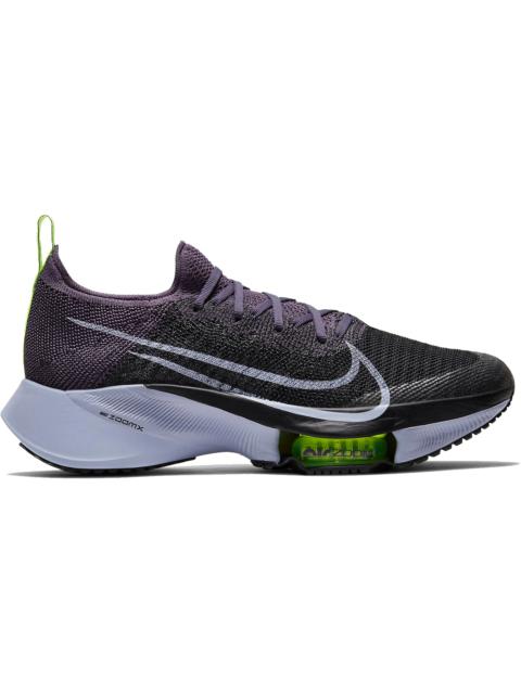 Nike Air Zoom Tempo NEXT% Flyknit Dark Raisin Black Volt (W)