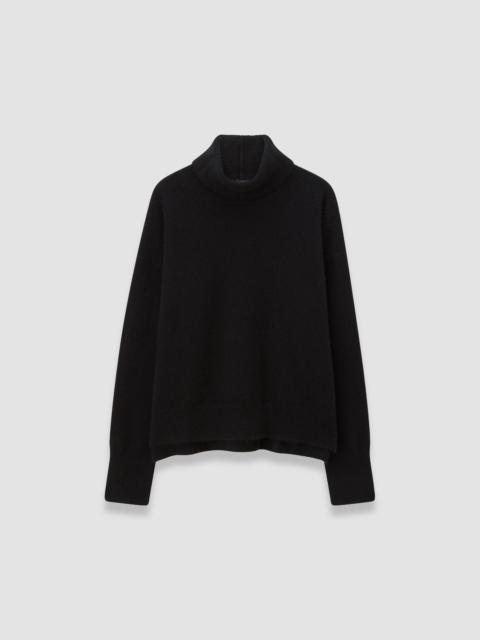 Brushed Cashmere High Neck Jumper