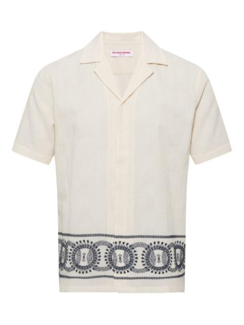 Maitan embroidered shirt