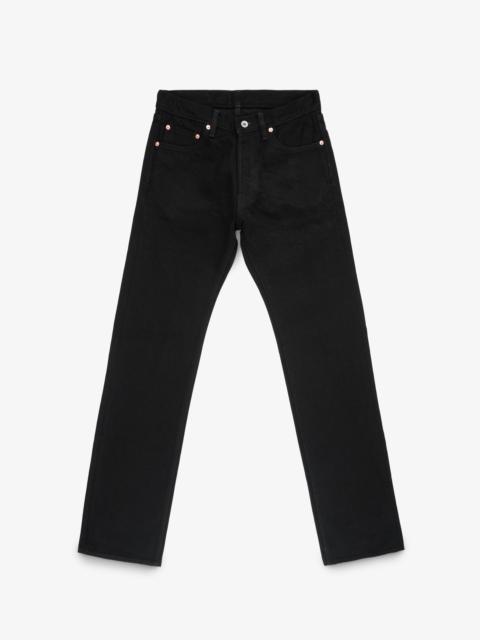 IH-634S-SBG 21OZ SELVEDGE DENIM STRAIGHT CUT JEANS -  SUPERBLACK (FADES TO GREY)