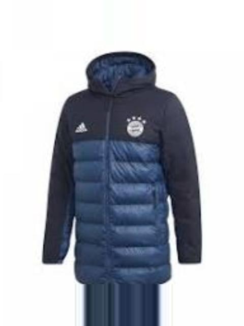 adidas FC Bayern Munich SSP Padded Hoodie Jacket Asia Sizing 'Blue Black' EB7564